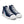 Load image into Gallery viewer, Transgender Pride Colors Original Navy High Top Shoes - Women Sizes
