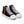 Carregar imagem no visualizador da galeria, Classic Gay Pride Colors Black High Top Shoes - Women Sizes
