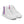 Carregar imagem no visualizador da galeria, Classic Genderfluid Pride Colors White High Top Shoes - Women Sizes
