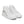 Load image into Gallery viewer, Trendy Agender Pride Colors White High Top Shoes - Women Sizes
