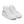 Laden Sie das Bild in den Galerie-Viewer, Trendy Genderqueer Pride Colors White High Top Shoes - Women Sizes
