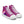 Charger l&#39;image dans la galerie, Genderfluid Pride Colors Modern Violet High Top Shoes - Women Sizes
