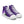Carregar imagem no visualizador da galeria, Genderqueer Pride Colors Modern Purple High Top Shoes - Women Sizes
