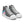 Cargar imagen en el visor de la galería, Transgender Pride Colors Modern Gray High Top Shoes - Women Sizes
