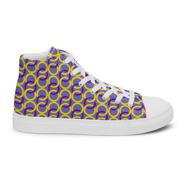 Intersex Pride Classic Purple High Top Shoes