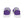 Load image into Gallery viewer, Classic Genderqueer Pride Colors Purple Lace-up Shoes - Women Sizes
