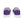 Load image into Gallery viewer, Original Genderfluid Pride Colors Purple Lace-up Shoes
