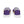 Laden Sie das Bild in den Galerie-Viewer, Intersex Pride Colors Modern Purple Lace-up Shoes - Women Sizes
