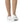 Cargar imagen en el visor de la galería, Agender Pride Colors Original White Lace-up Shoes - Women Sizes

