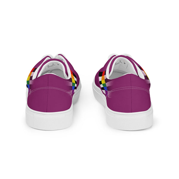 Ally Pride Colors Original Purple Lace-up Shoes - Women Sizes