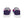 Carica l&#39;immagine nel Visualizzatore galleria, Bisexual Pride Colors Original Purple Lace-up Shoes - Women Sizes
