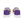 Laden Sie das Bild in den Galerie-Viewer, Intersex Pride Colors Original Purple Lace-up Shoes - Women Sizes
