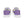 Laden Sie das Bild in den Galerie-Viewer, Non-Binary Pride Colors Original Purple Lace-up Shoes - Women Sizes
