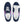 Laden Sie das Bild in den Galerie-Viewer, Classic Omnisexual Pride Colors Navy Lace-up Shoes - Women Sizes
