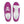 Carica l&#39;immagine nel Visualizzatore galleria, Original Omnisexual Pride Colors Violet Lace-up Shoes - Women Sizes
