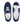 Carica l&#39;immagine nel Visualizzatore galleria, Omnisexual Pride Colors Modern Navy Lace-up Shoes - Women Sizes
