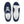 Load image into Gallery viewer, Transgender Pride Colors Modern Navy Lace-up Shoes - Women Sizes
