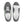 Load image into Gallery viewer, Agender Pride Colors Original Gray Lace-up Shoes - Women Sizes
