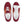 Load image into Gallery viewer, Lesbian Pride Colors Original Burgundy Lace-up Shoes - Women Sizes
