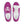 Carica l&#39;immagine nel Visualizzatore galleria, Omnisexual Pride Colors Original Violet Lace-up Shoes - Women Sizes
