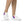 Cargar imagen en el visor de la galería, Classic Bisexual Pride Colors White Lace-up Shoes - Women Sizes
