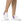 Charger l&#39;image dans la galerie, Classic Genderfluid Pride Colors White Lace-up Shoes - Women Sizes
