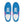 Carregar imagem no visualizador da galeria, Classic Omnisexual Pride Colors Blue Lace-up Shoes - Women Sizes
