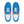 Carregar imagem no visualizador da galeria, Classic Pansexual Pride Colors Blue Lace-up Shoes - Women Sizes

