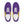 Carregar imagem no visualizador da galeria, Classic Intersex Pride Colors Purple Lace-up Shoes - Women Sizes
