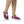 Cargar imagen en el visor de la galería, Classic Lesbian Pride Colors Purple Lace-up Shoes - Women Sizes
