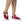 Cargar imagen en el visor de la galería, Classic Lesbian Pride Colors Burgundy Lace-up Shoes - Women Sizes
