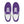 Cargar imagen en el visor de la galería, Classic Genderqueer Pride Colors Purple Lace-up Shoes - Women Sizes

