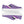Load image into Gallery viewer, Classic Asexual Pride Colors Purple Lace-up Shoes - Women Sizes
