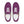 Load image into Gallery viewer, Classic Ally Pride Colors Purple Lace-up Shoes - Women Sizes
