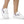 Load image into Gallery viewer, Original Asexual Pride Colors White Lace-up Shoes
