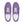 Load image into Gallery viewer, Original Asexual Pride Colors Purple Lace-up Shoes - Women Sizes
