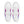 Cargar imagen en el visor de la galería, Original Bisexual Pride Colors White Lace-up Shoes - Women Sizes
