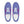 Cargar imagen en el visor de la galería, Original Bisexual Pride Colors Blue Lace-up Shoes - Women Sizes
