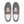 Carica l&#39;immagine nel Visualizzatore galleria, Original Lesbian Pride Colors Gray Lace-up Shoes - Women Sizes
