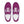 Load image into Gallery viewer, Original Transgender Pride Colors Violet Lace-up Shoes - Women Sizes
