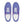 Cargar imagen en el visor de la galería, Trendy Bisexual Pride Colors Blue Lace-up Shoes - Women Sizes

