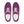 Charger l&#39;image dans la galerie, Trendy Lesbian Pride Colors Purple Lace-up Shoes - Women Sizes
