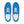 Carregar imagem no visualizador da galeria, Trendy Omnisexual Pride Colors Blue Lace-up Shoes - Women Sizes
