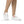 Cargar imagen en el visor de la galería, Trendy Pansexual Pride Colors White Lace-up Shoes - Women Sizes
