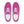 Cargar imagen en el visor de la galería, Trendy Transgender Pride Colors Pink Lace-up Shoes - Women Sizes
