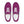 Cargar imagen en el visor de la galería, Ally Pride Colors Modern Purple Lace-up Shoes - Women Sizes
