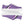Cargar imagen en el visor de la galería, Asexual Pride Colors Modern Purple Lace-up Shoes - Women Sizes
