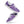 Carica l&#39;immagine nel Visualizzatore galleria, Asexual Pride Colors Modern Purple Lace-up Shoes - Women Sizes
