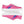 Load image into Gallery viewer, Bisexual Pride Colors Modern Pink Lace-up Shoes - Women Sizes
