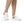 Cargar imagen en el visor de la galería, Gay Pride Colors Modern White Lace-up Shoes - Women Sizes
